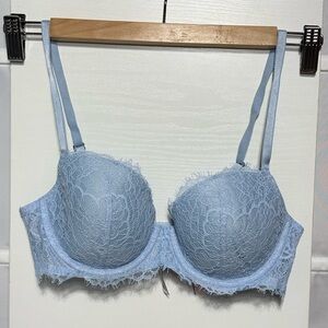 Victoria's Secret Lace Bra - Soft Blue